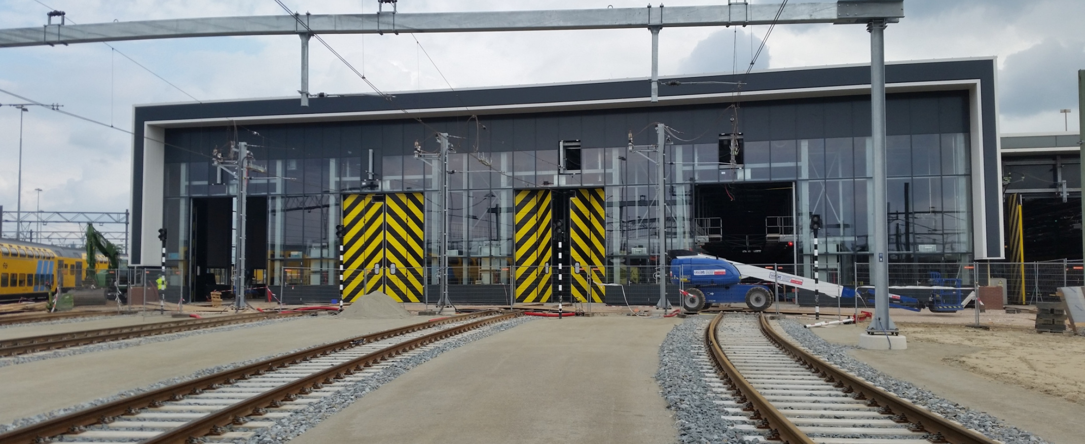 Nieuwbouw hal C NedTrain