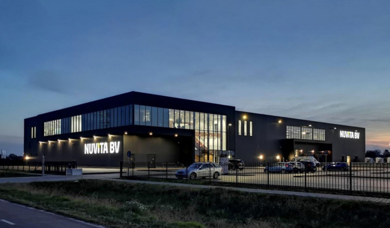 Nieuwbouw fabriek voor Nuvita