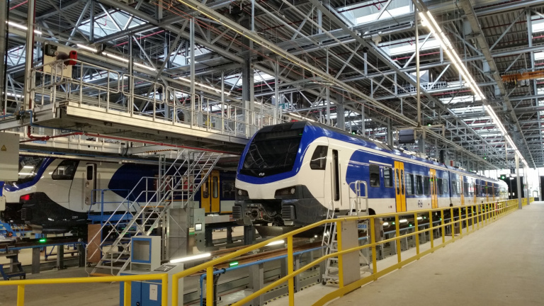 Nieuwbouw hal C NedTrain